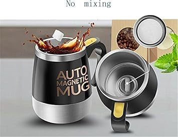 Portable Magnetic Self-Mixing Mug