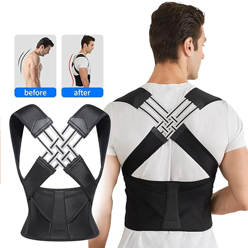Adjustable Posture Support Brace For Daily Comfort