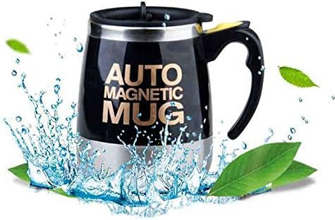 Portable Magnetic Self-Mixing Mug