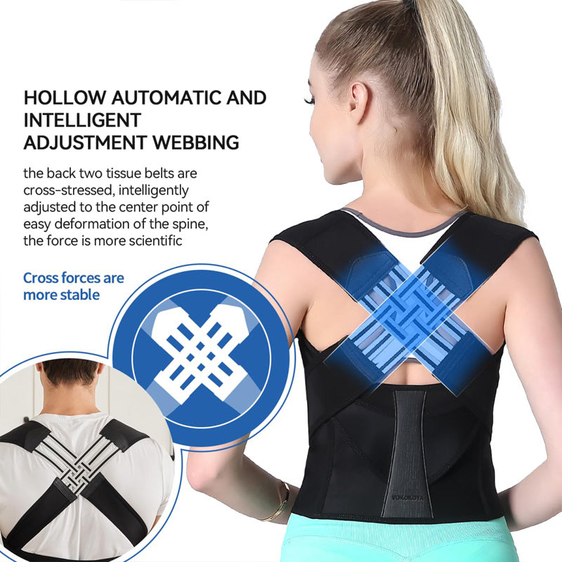 Adjustable Posture Support Brace For Daily Comfort