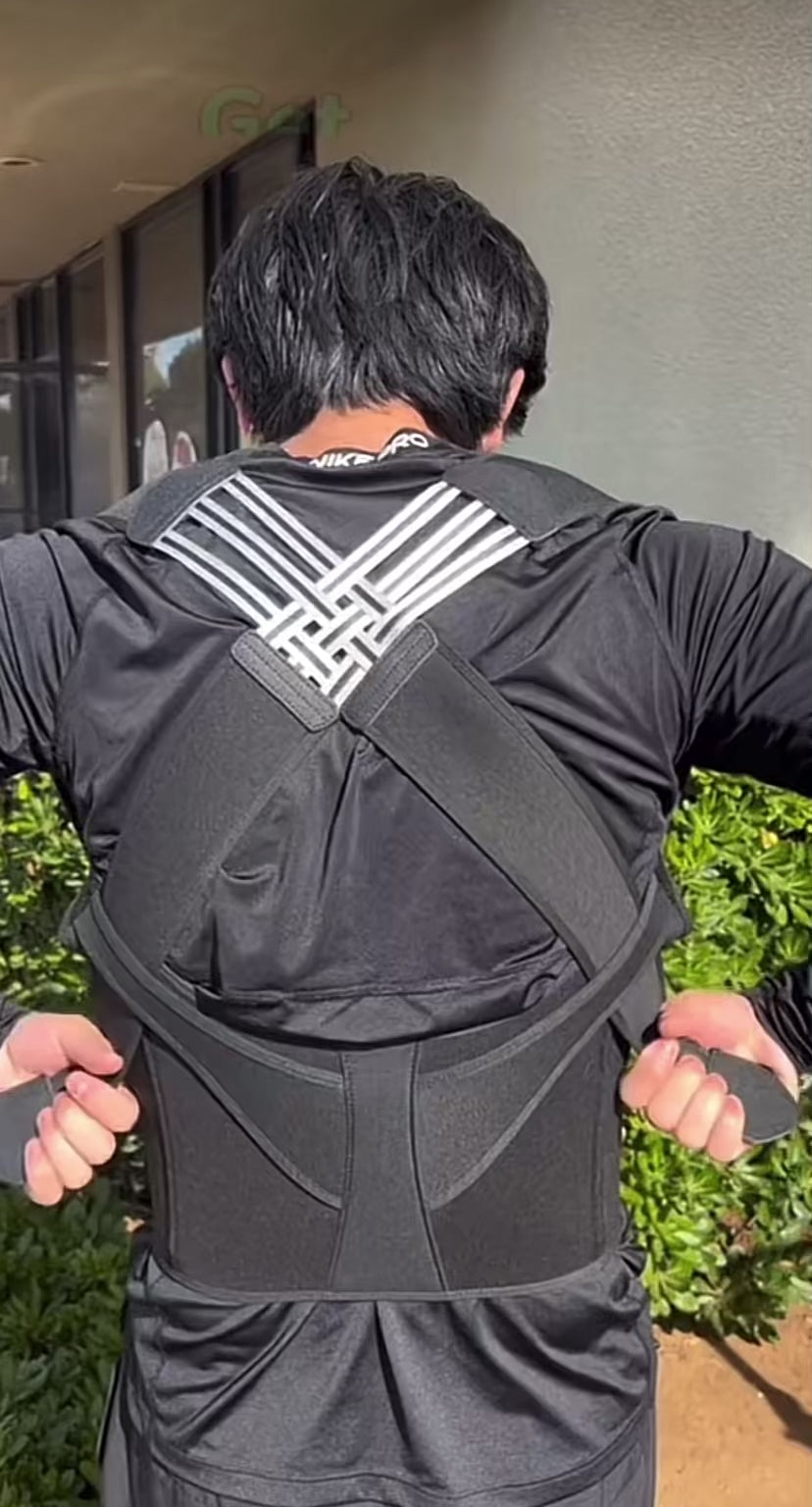 Adjustable Posture Support Brace For Daily Comfort