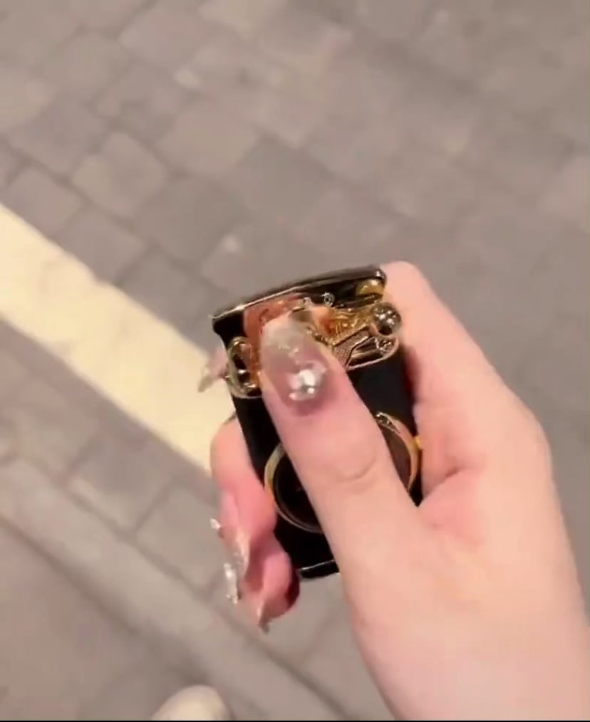 Premium Watch-Inspired Blue Flame Lighter